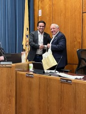 Randy Whitestone Lauded for Four Years of Service to Scarsdale
