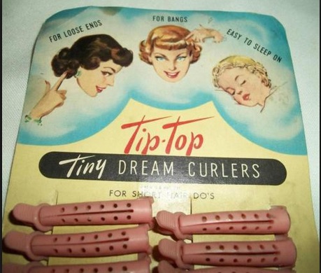 Hair rollers ad