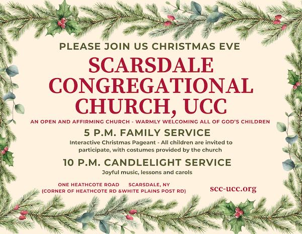Scarsdale Congregational Church Christmas