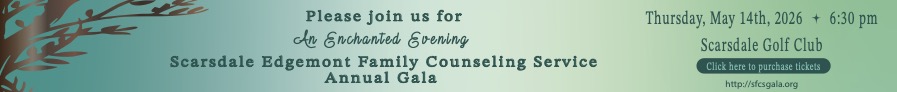 Scarsdale Family Counseling Service GradAd 2025
