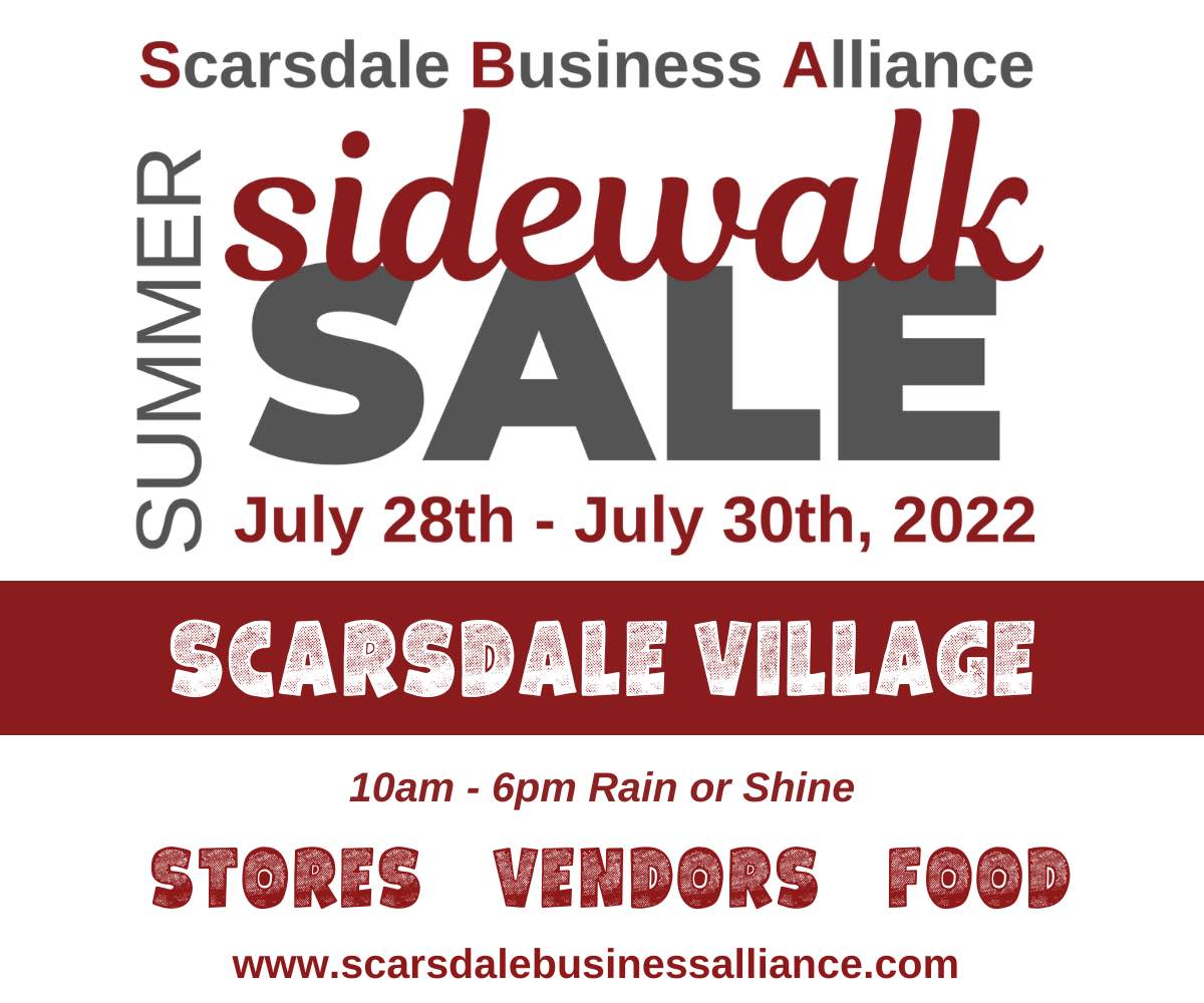 Scarsdale Sidewalk Sale