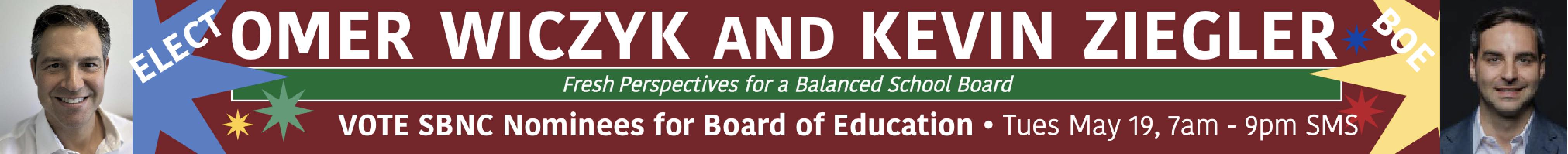 Omer Wiczyk and Kevin Ziegler