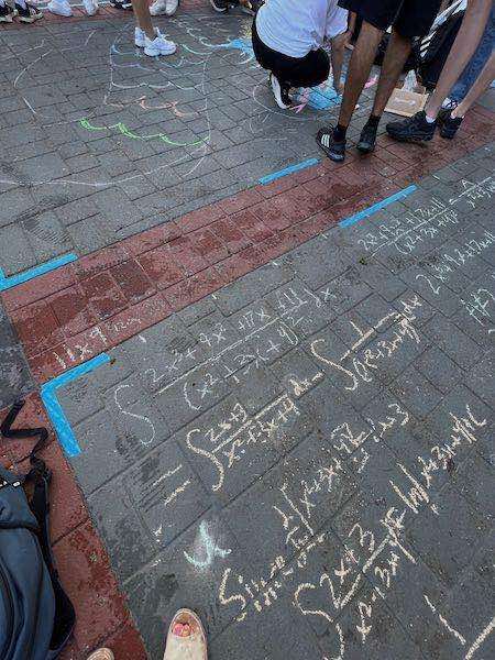 Class Of 2024 Chalks It Up   ChalkMath1 