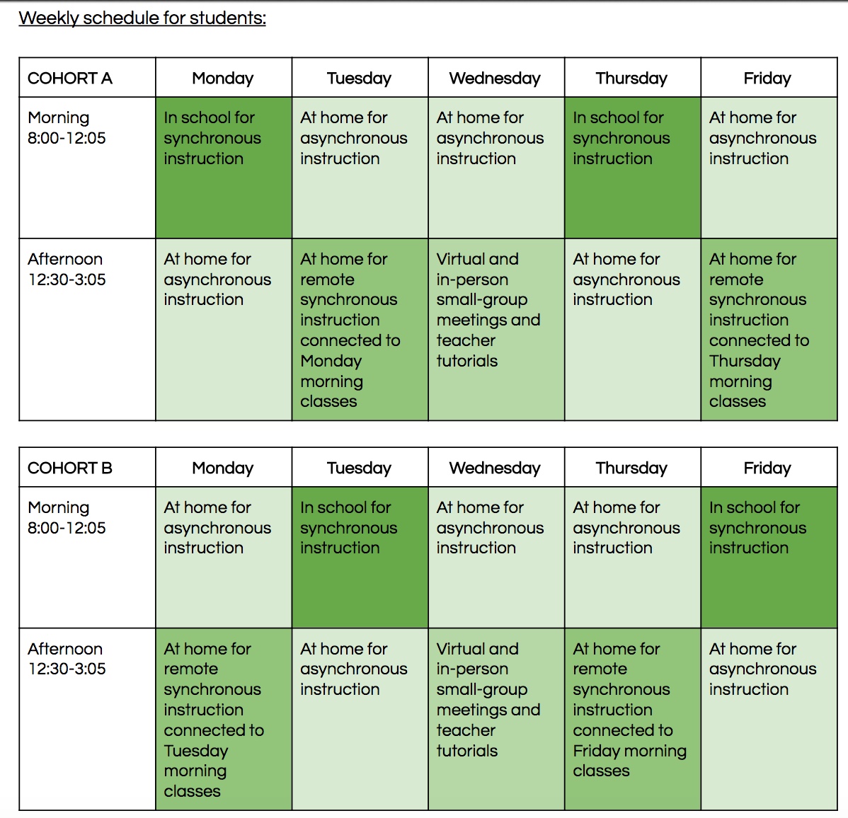 HighSchoolSchedule