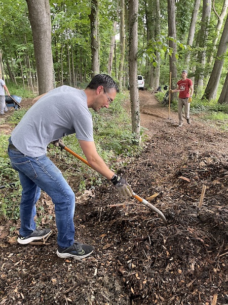 building the trail