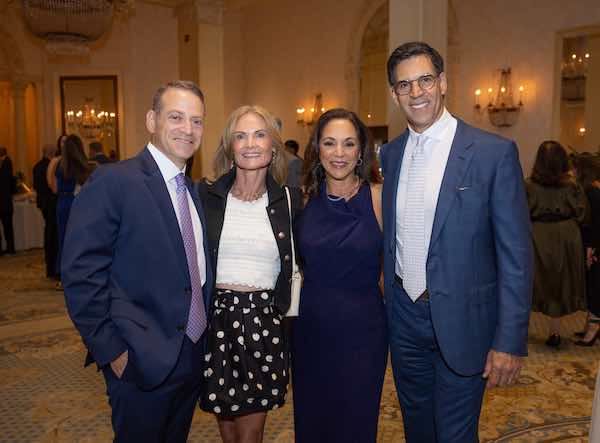 Steven and Fiona Silver with Geralyn and Ralph Della Cava