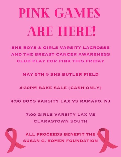 LAX PLAY FOR PINK